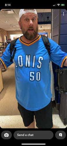 chicago bulls #3 josh giddey red Icon edition stitched basketball Basketball jersey photo review