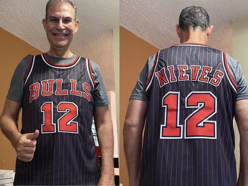 chicago bulls #3 josh giddey red Icon edition stitched basketball Basketball jersey photo review