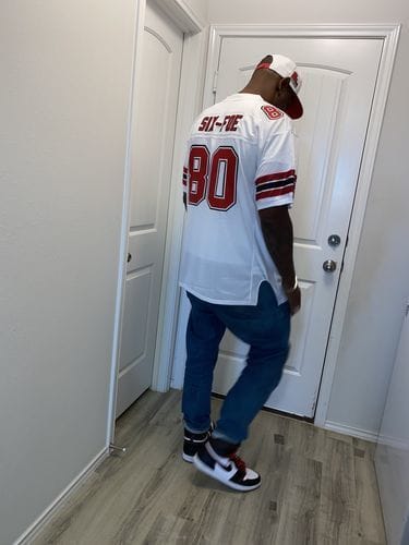 chicago bulls #3 josh giddey red Icon edition stitched basketball Basketball jersey photo review