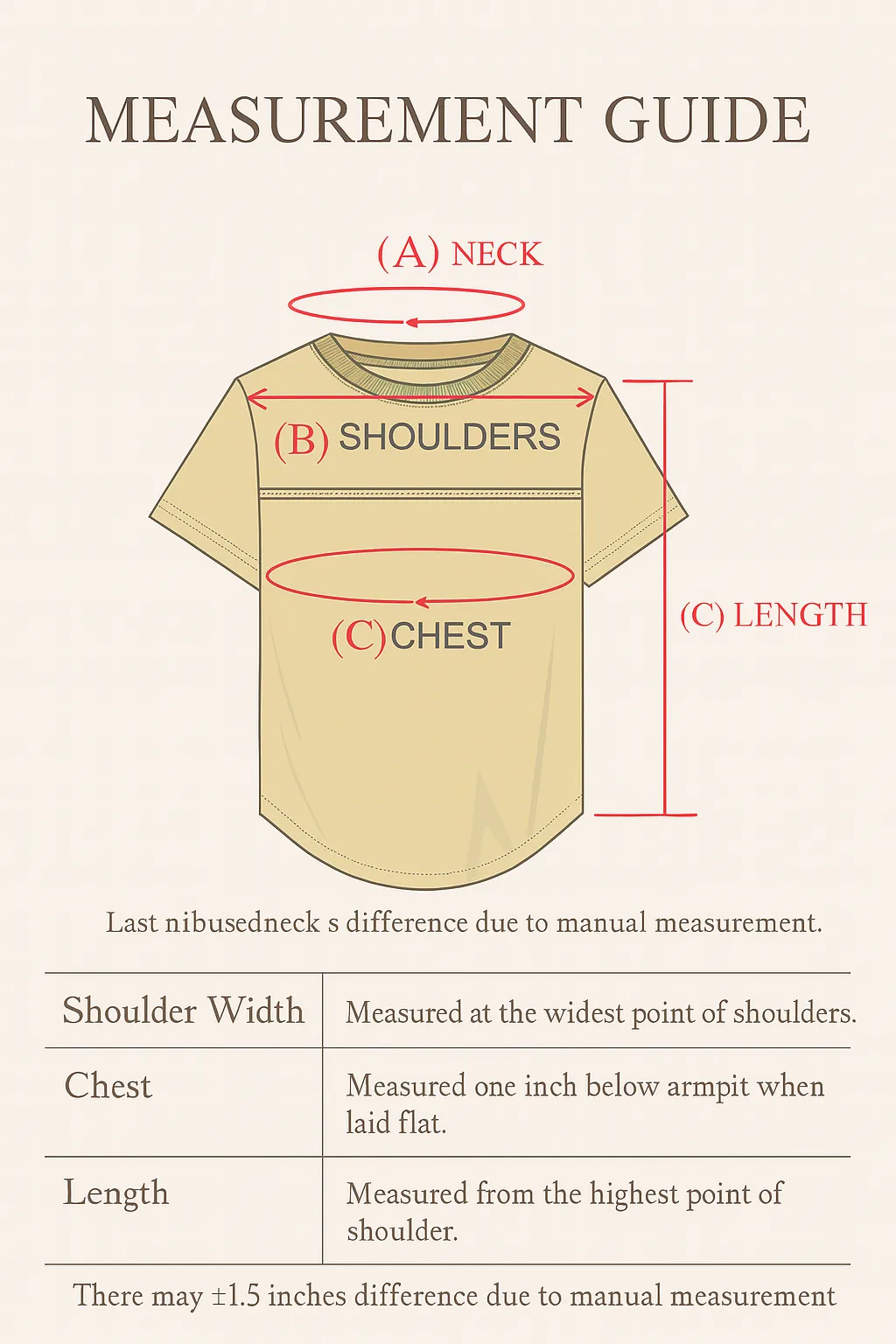 Measurement Guide